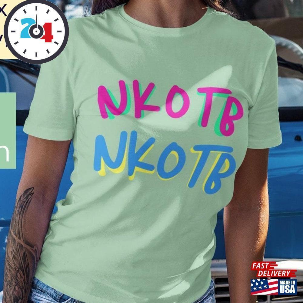 New Kids On The Block Shirt Retro Band Tee Old School Boy T-Shirt Classic